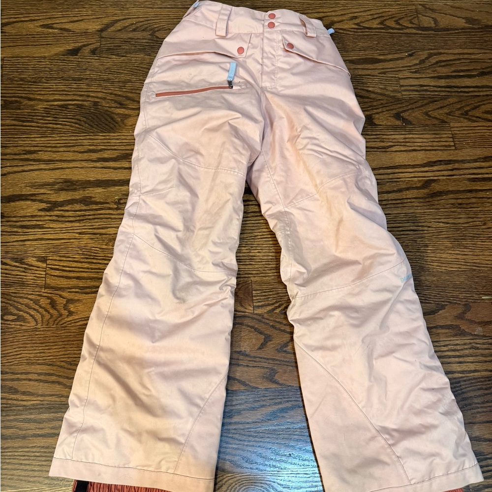 Patagonia Kids Light Pink Snow Pants